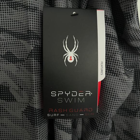 NWT Spyder Long Sleeve Rashguard SPF30+ - Picture 4 of 7